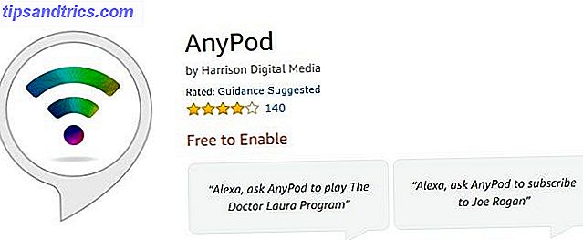 AnyPod for Amazon echo podcasts