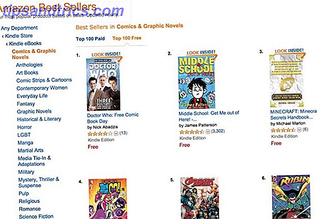 Topp 100 gratis tegneserier og grafiske romaner på Amazon