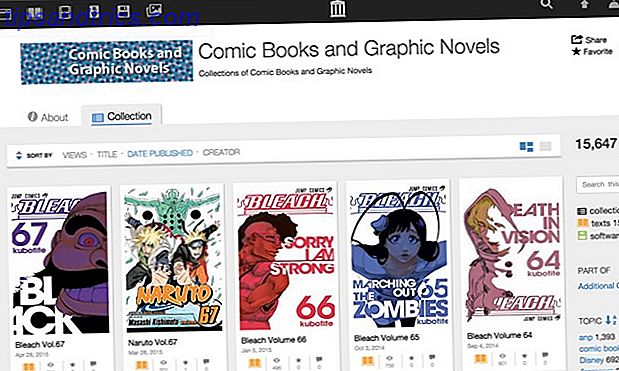 Δωρεάν κόμικς και γραφικά μυθιστορήματα στο Αρχείο Internet