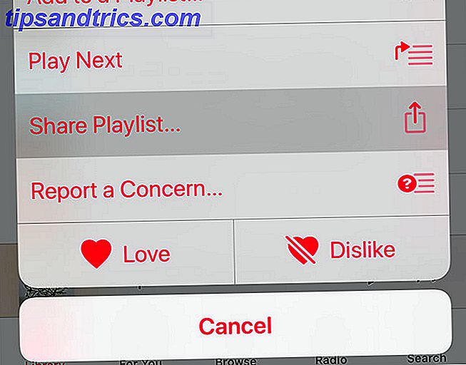 Teilen Apple Music Playlist iOS