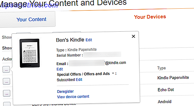 Slik setter du opp og bruker din Kindle Paperwhite 33 Avmeld Kindle Special Offers