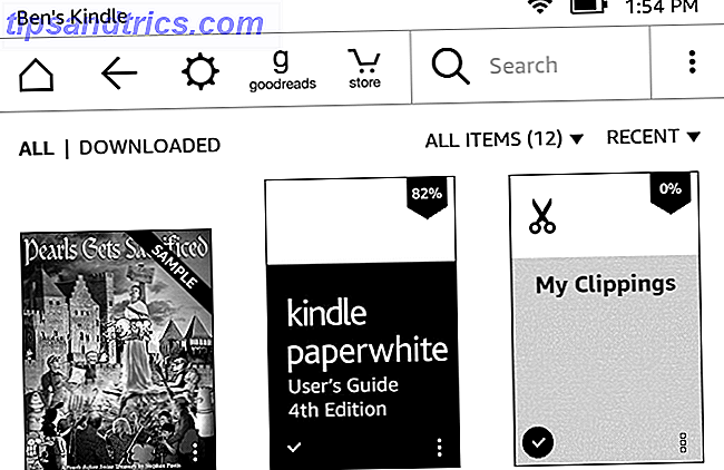 Einrichten und Verwenden Ihres Kindle Paperwhite 12 Paperwhite Library