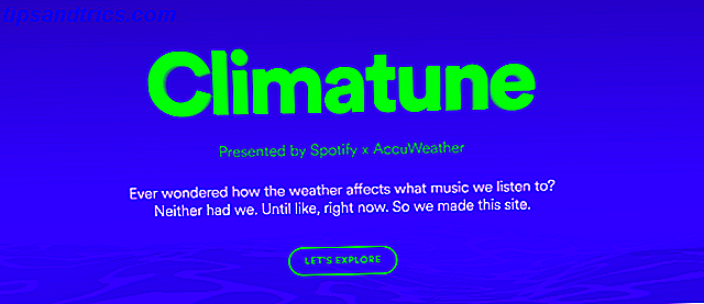 Spotify Now zeigt Musik nach Wetter climatune spotify akkuweather Musik-Playlist