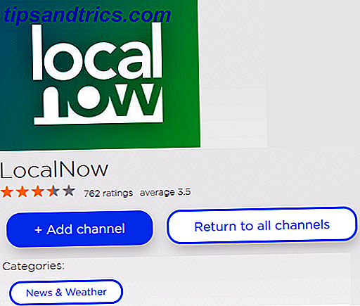 Verwenden Sie Ihre Roku für lokale Nachrichten und Wetter (und Geld sparen) lokal jetzt roku