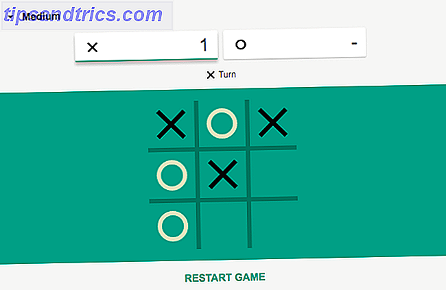 7 Snelle spellen die u kunt spelen op Google Zoeken google games tic tac toe