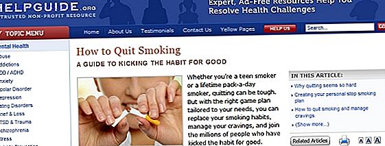 Rauchen aufhören Websites