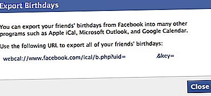 facebook γενέθλια στο ημερολόγιο του Google
