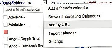 Comment obtenir vos anniversaires Facebook dans Google Agenda sans Apps FacebookBirthdays Ajouter par URL