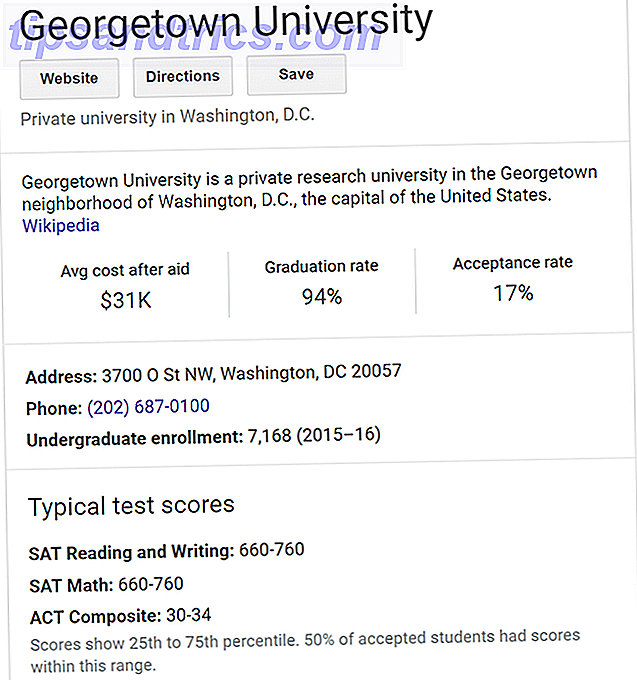 Der beste Weg, Informationen zu Hochschuleinschreibungen auf Google Google University zu finden 1