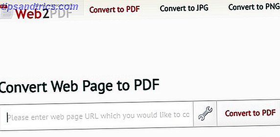 comment convertir une page Web en pdf - utilisez web2pdf