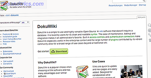 mediawiki-εναλλακτική-docuwiki