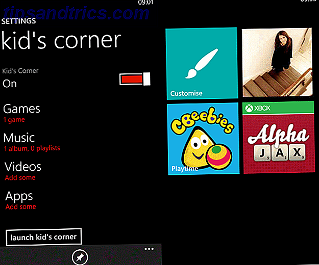 BUO-Windows Phone-kidscorner-oppsett