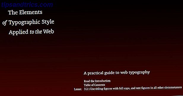 Guide typographique - Typographie Web