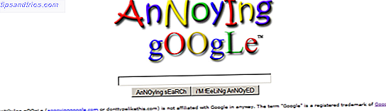 12 miradas alternativas a su página de inicio de búsqueda de Google annoyinggoogle