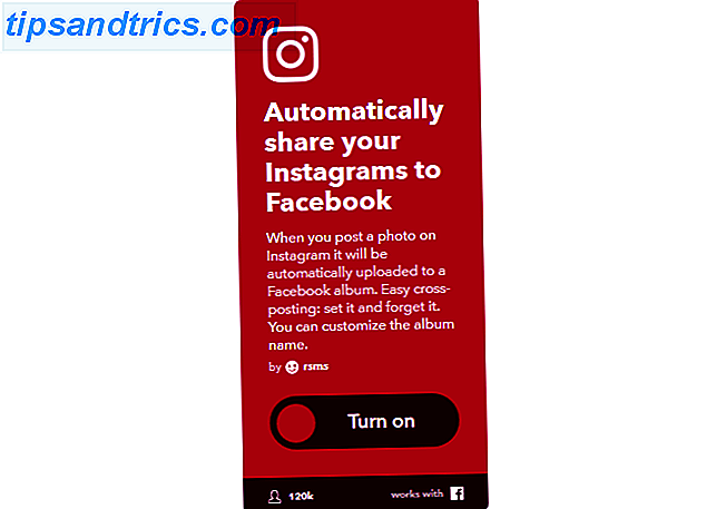 Le guide IFTTT ultime: utilisez l'outil le plus puissant du Web comme un Instagram InstagramToFB