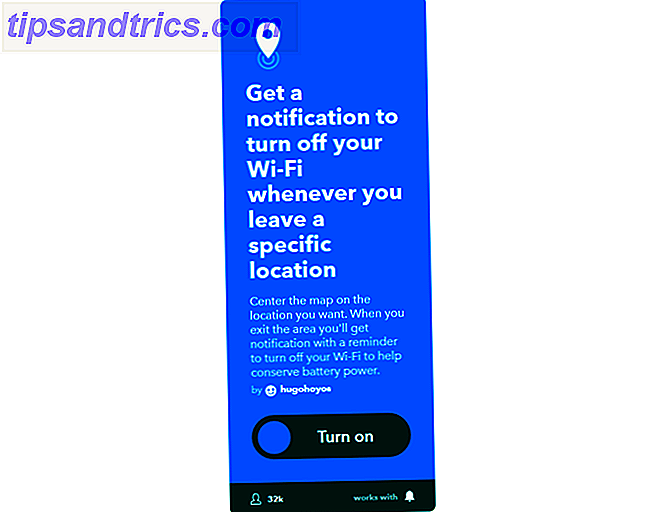 Der Ultimate IFTTT Guide: Verwenden Sie das leistungsstärkste Tool des Web wie eine Pro 65IFTTT WiFiNotification