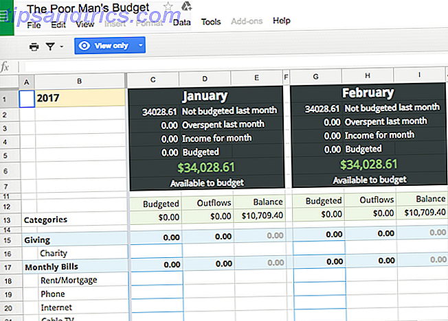 Sparen Sie Geld und setzen Sie Budgets mit 5 Apps, Websites und kostenlosen Ebooks Geld Budget-Apps armer Mann Budget