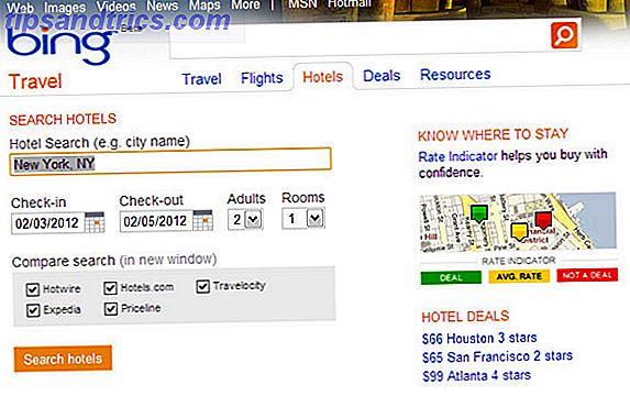 bedste hotel søgemaskiner