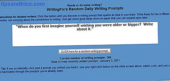 10 sitios web más que ayudan a curar el bloqueo del escritor con mensajes de escritura Writing Prompt02