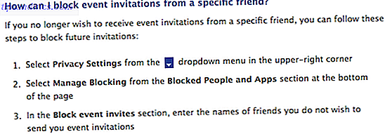 So stellen Sie sicher, dass Sie auf Facebook nicht verstoßen [Facebook-Tipps] Facebook-Events blockieren