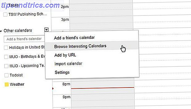 Awesome ting, du kan importere automatisk til Google Kalender