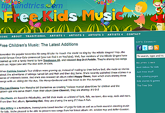 gratis børn musik online