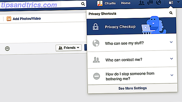 Facebook tiene un problema de privacidad.  No es secreto  Oyes historias sobre eso cada dos días.  Para ayudar a los usuarios a entender mejor su configuración, Facebook lanzó una nueva herramienta llamada Privacy Check-up.