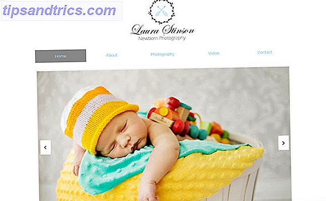 websitebuilder nyfødte fotograferingsskabelon