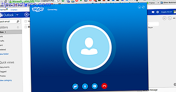 Skype anslutning