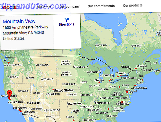 Cómo ponerse en contacto con el mapa de Google Mountain View