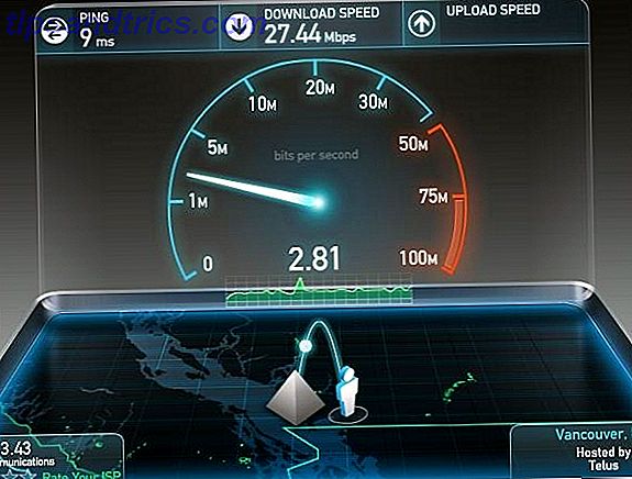 teste de velocidade de banda larga