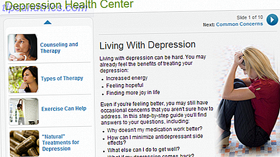 sitios web de depresión
