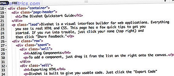 DivShot: Drag & Drop Design del sito Web con codice eccezionalmente pulito