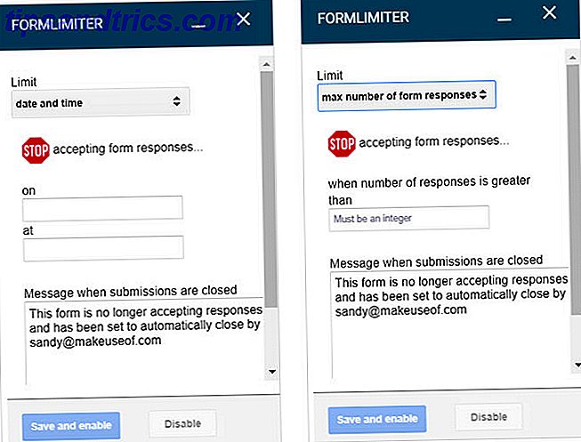 La mejor guía de formularios de Google que encontrarás en la configuración de FormLimiter GoogleForms