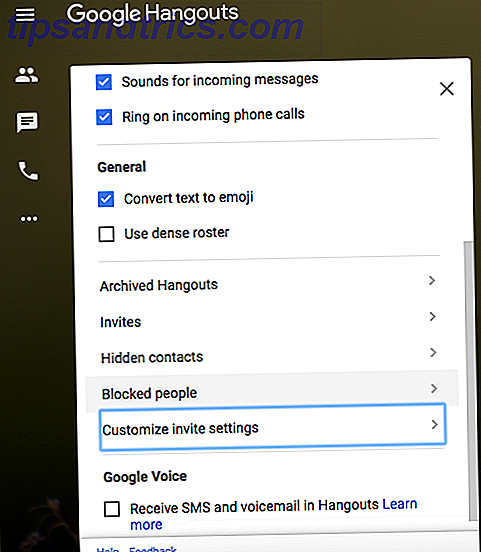 Lei av tilfeldige personer som sender deg invitasjonsforespørsler på Google Hangouts?  Slik stopper du dem en gang for alle.