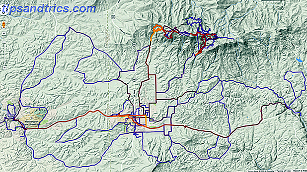 1 Multiple Ride Mapper: mapa en pantalla completa