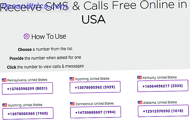 Cómo obtener un número de teléfono desechable SMS Recibir gratis