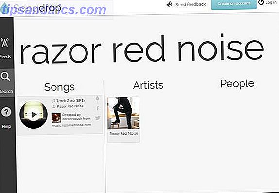 Songdrop: Seu serviço gratuito e favorito de gravação de músicas que você nem conhecia até agora. Songdrop search few results 2