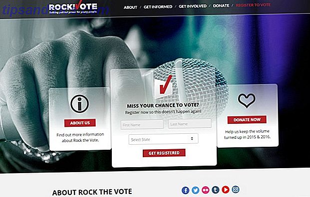 rock the vote site