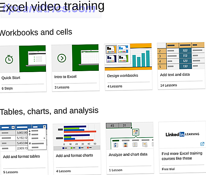 Microsoft Excel kan vara skrämmande.  Dessa gratis tutorials och kurser är för dem som hittar programvaran överväldigande men vill fortfarande lära sig det.