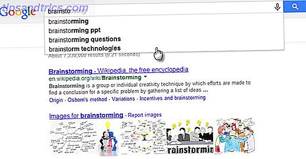 Brainstorming e Google