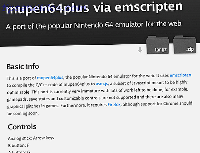 Nintendo 64 Online Browser Emulator Mupel64Plus