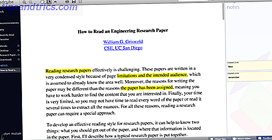 ReadCube: Un client de lecture PDF pour les personnes effectuant la recherche screen11