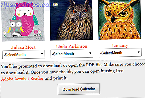 Min Owl Barn 2015 Kalender