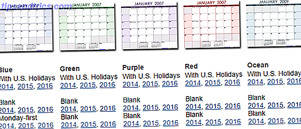 Vertex42 Calendar Templates