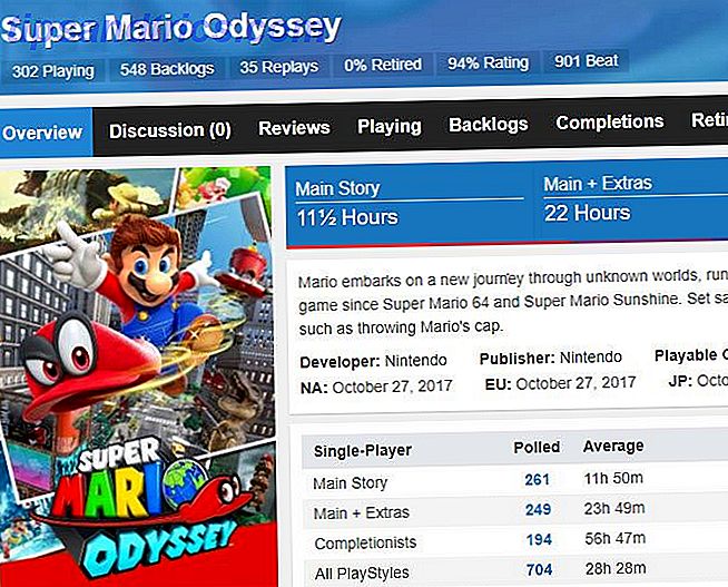Wie lange dauert der Einstieg für Super Mario Odyssey?