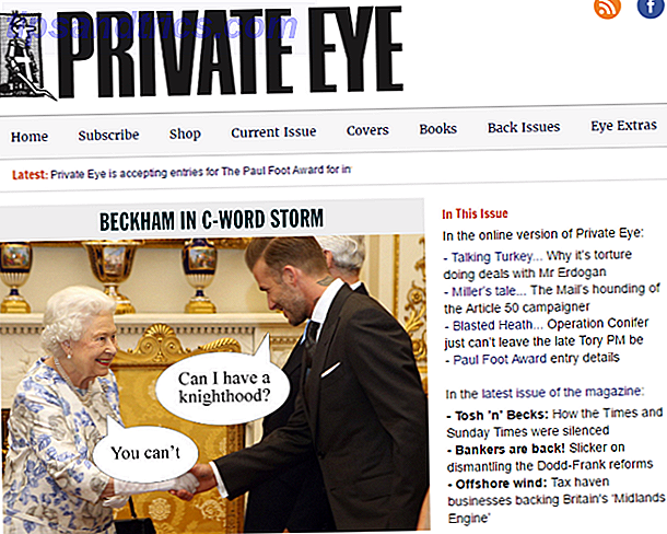 Faux News: 10 mejores sitios web para Fake News & Satire private eye 625x500