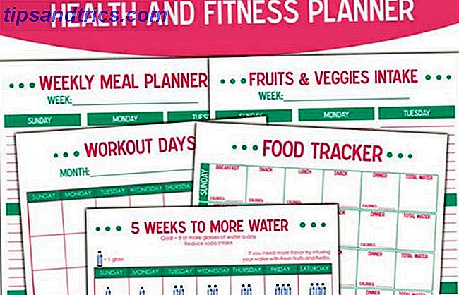 planificador de salud y fitness