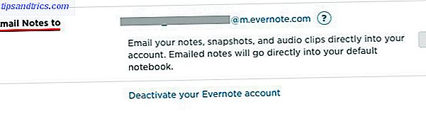 Evernote-mail-id