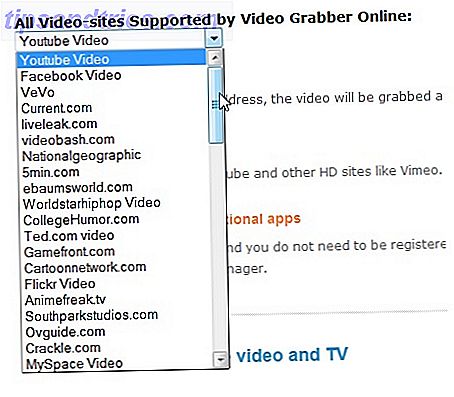 VideoGrabber: Eine Web App zum Herunterladen von Videos von Streaming-Sites VideoSites